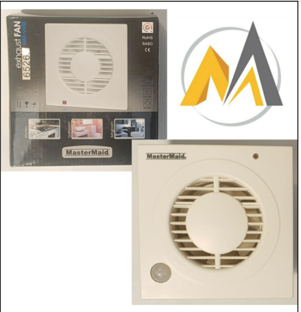 Extractor de Baño Master Maid