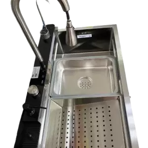 1429a. Cod. 01-014-00052-175 Lavaplatos 1 Pozo grande 2 Bandejas Acero