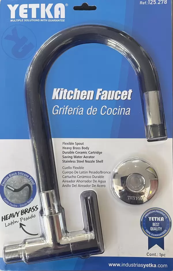 1449. Cod. 01-010-00125-484 Llave Sencilla Cocina Pared Cod 125278
