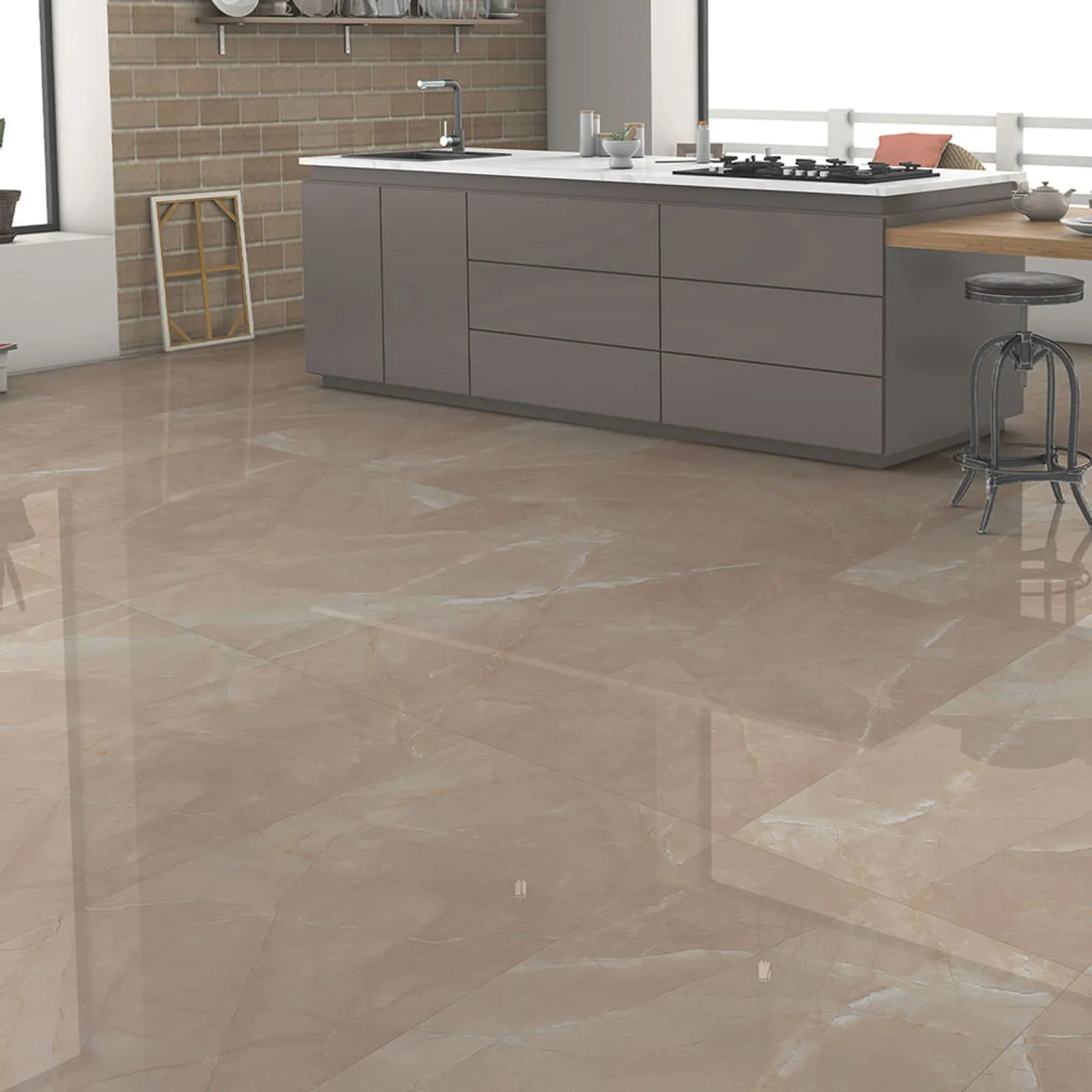 1499b. Cod.01-066-02309-284 Origi beige 60 x 120