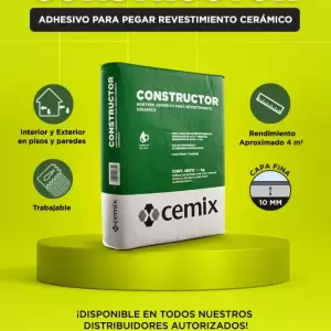 1512. Cod. 01-006-00100-138 Pegamento Cemix cerámica