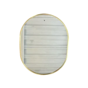1594a. Cod. 01-024-00010-549 Espejo Ovalado Altar - Marco Dorado