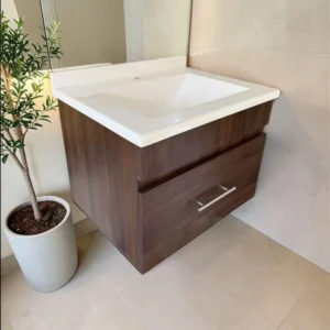 1629a. Cod. 01-041-00006-480 Mueble MDF Flotante con Lavat Mármol Cultivado mediano