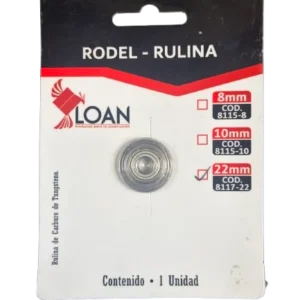 1671. Cod. 01-030-00014-531 RULINA LOAN DE RECAMBIO 22MM